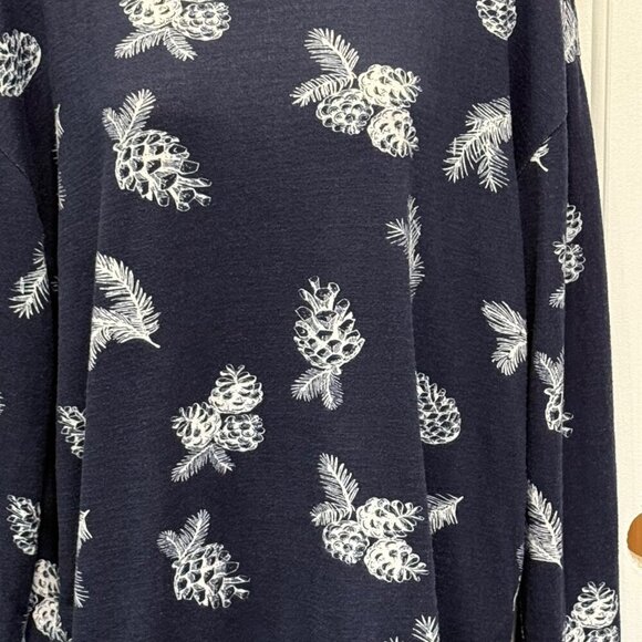 Honeydew USA Navy and White Crew Neck Sweater - Picture 4 of 5